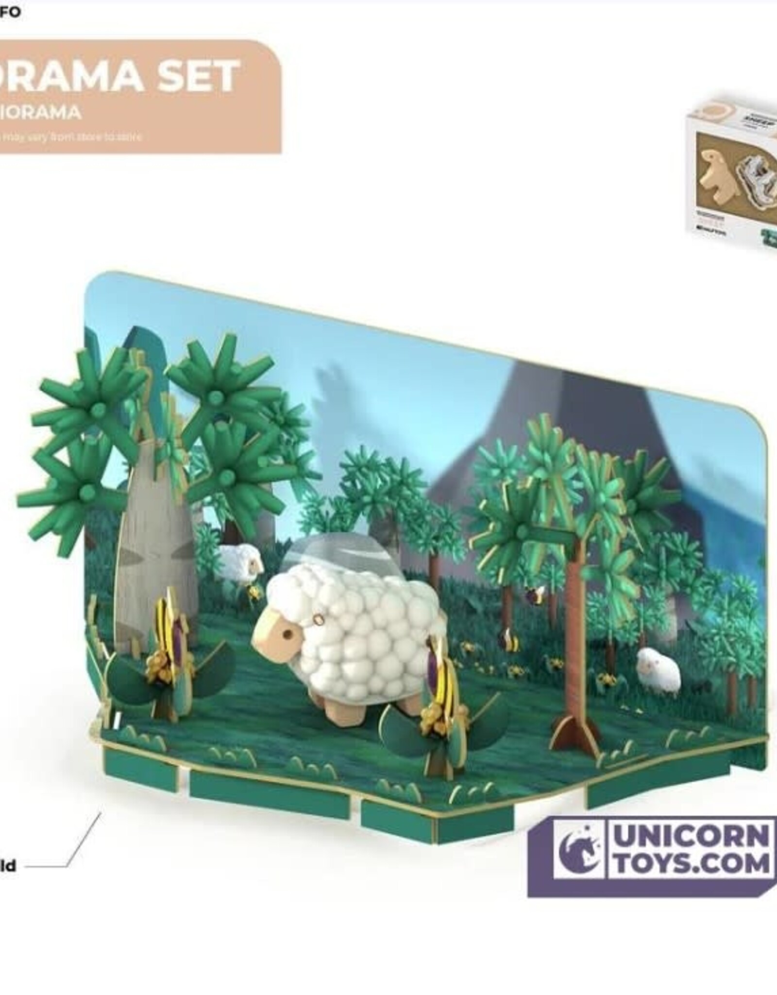 Halftoys Magnetic 3D Puzzle Diorama - Sheep