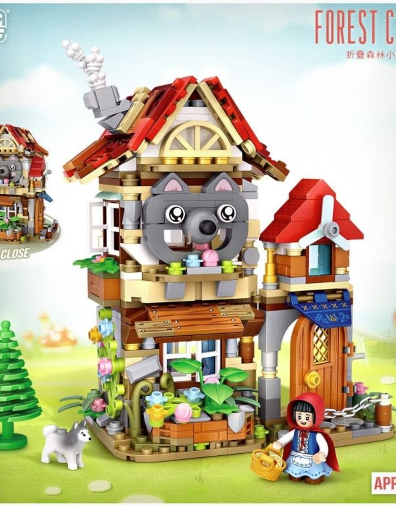 LOZ LOZ BLOCK Street - Forest Cabin