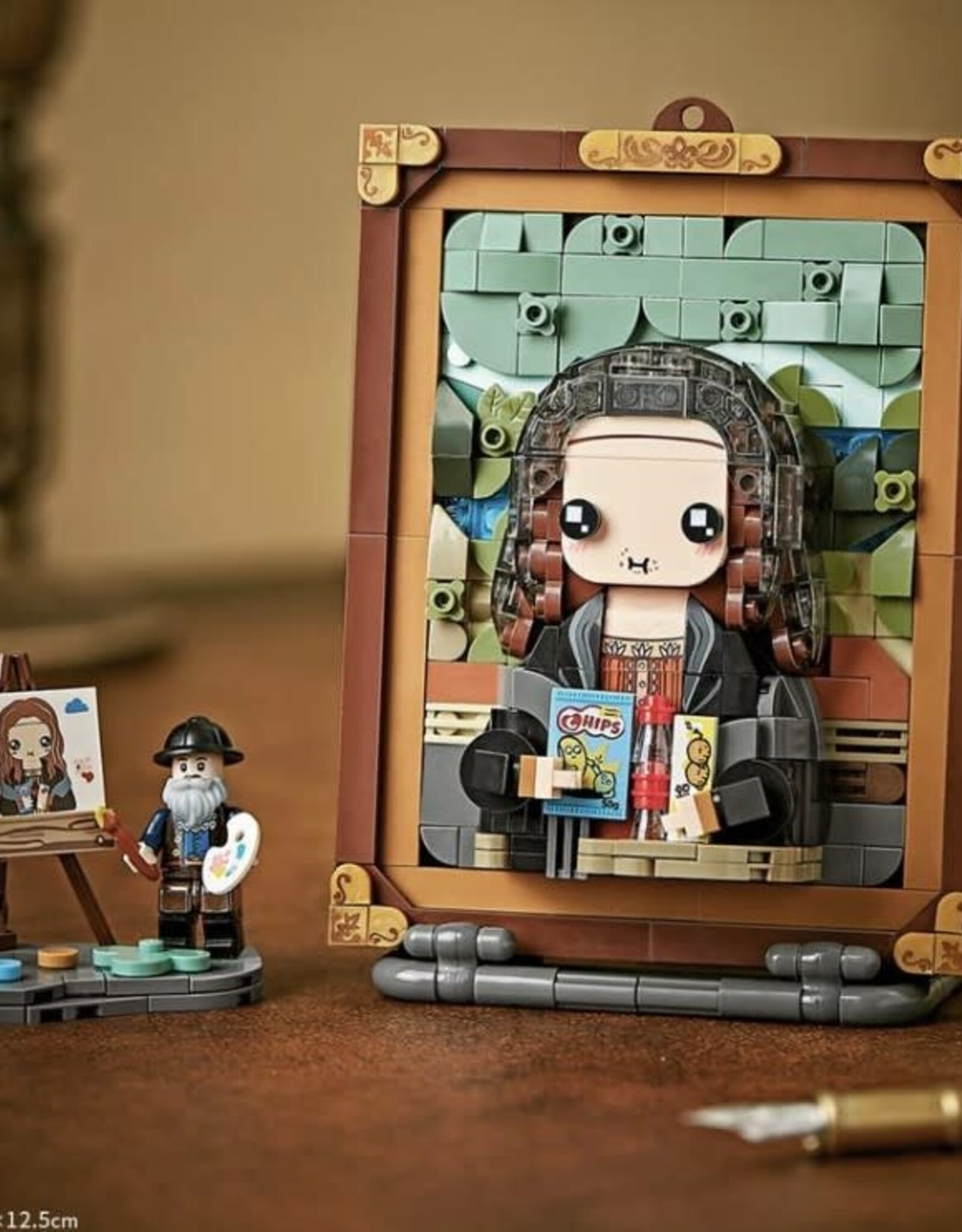 LOZ LOZ BLOCK - Cute Painting of Mona Lisa