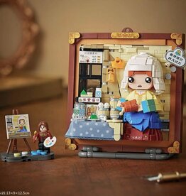 LOZ A maid who pours milk-3D painting