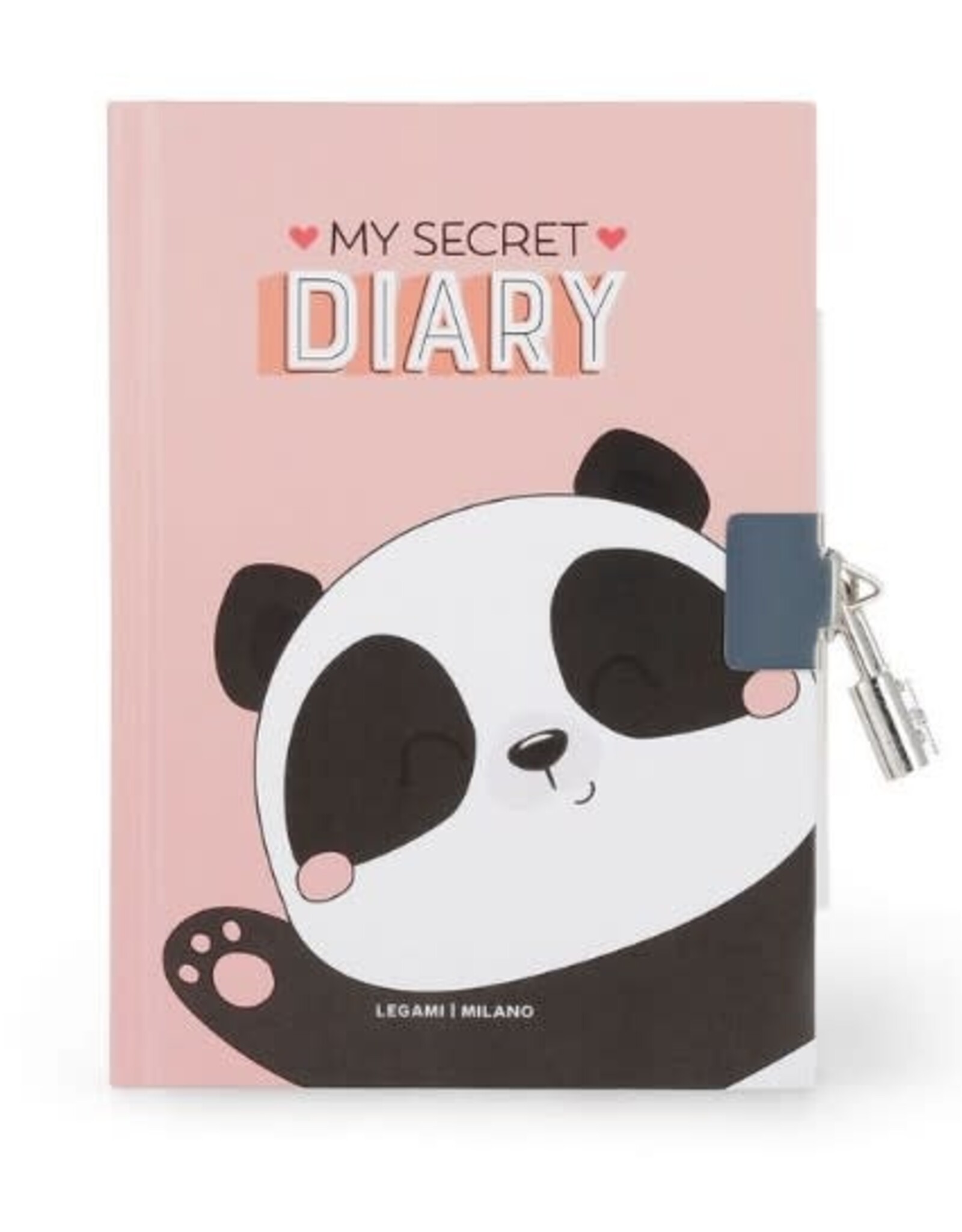 Legami LEGAMI SECRET DIARY WITH PADLOCK - Panda