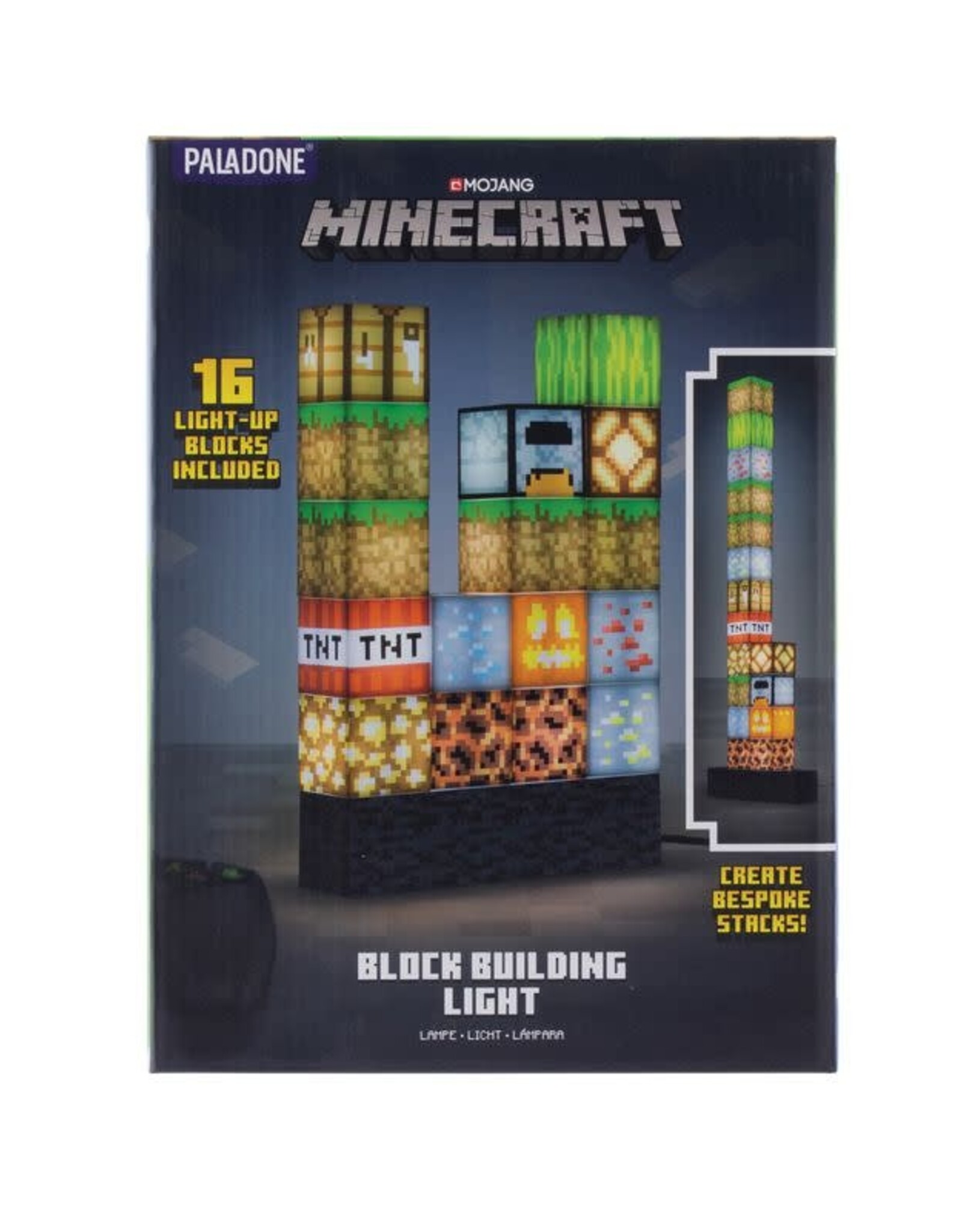 Paladone Minecraft Block Building Light