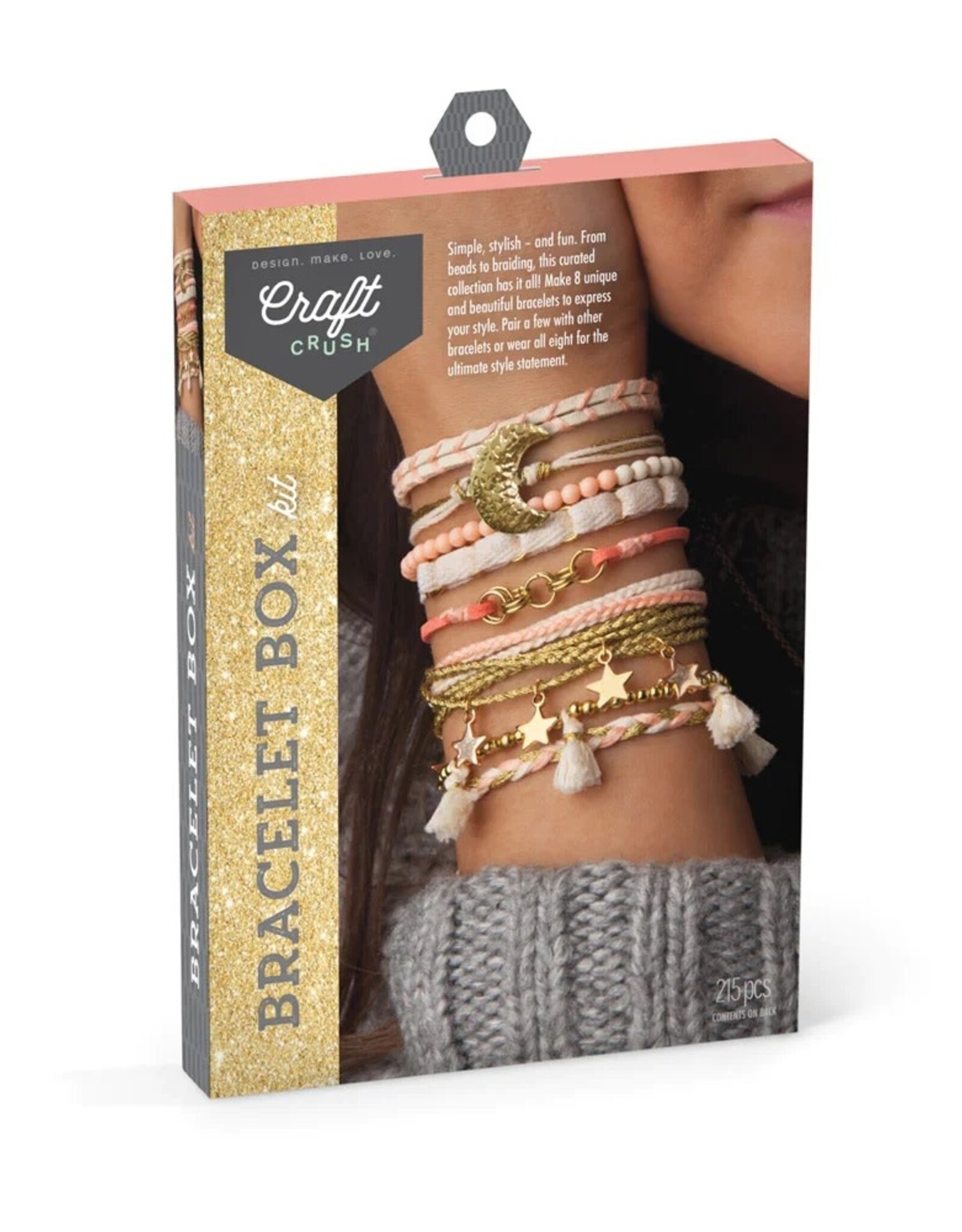 Craft Crush Craft Crush-Bracelet Box-Gold