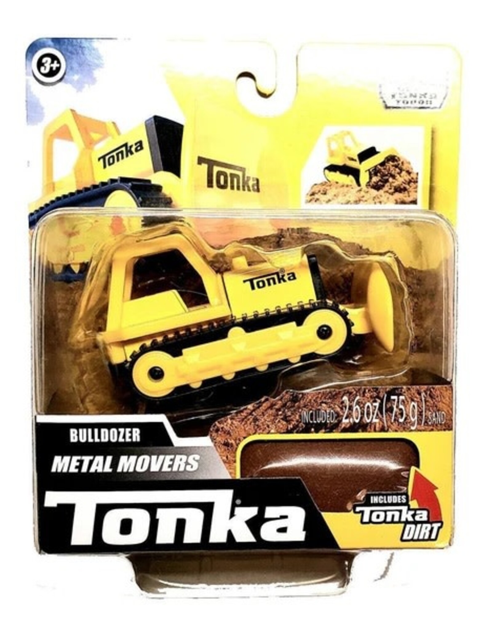 Tonka 3.5" Metal Movers Single Pack With Sand Ast