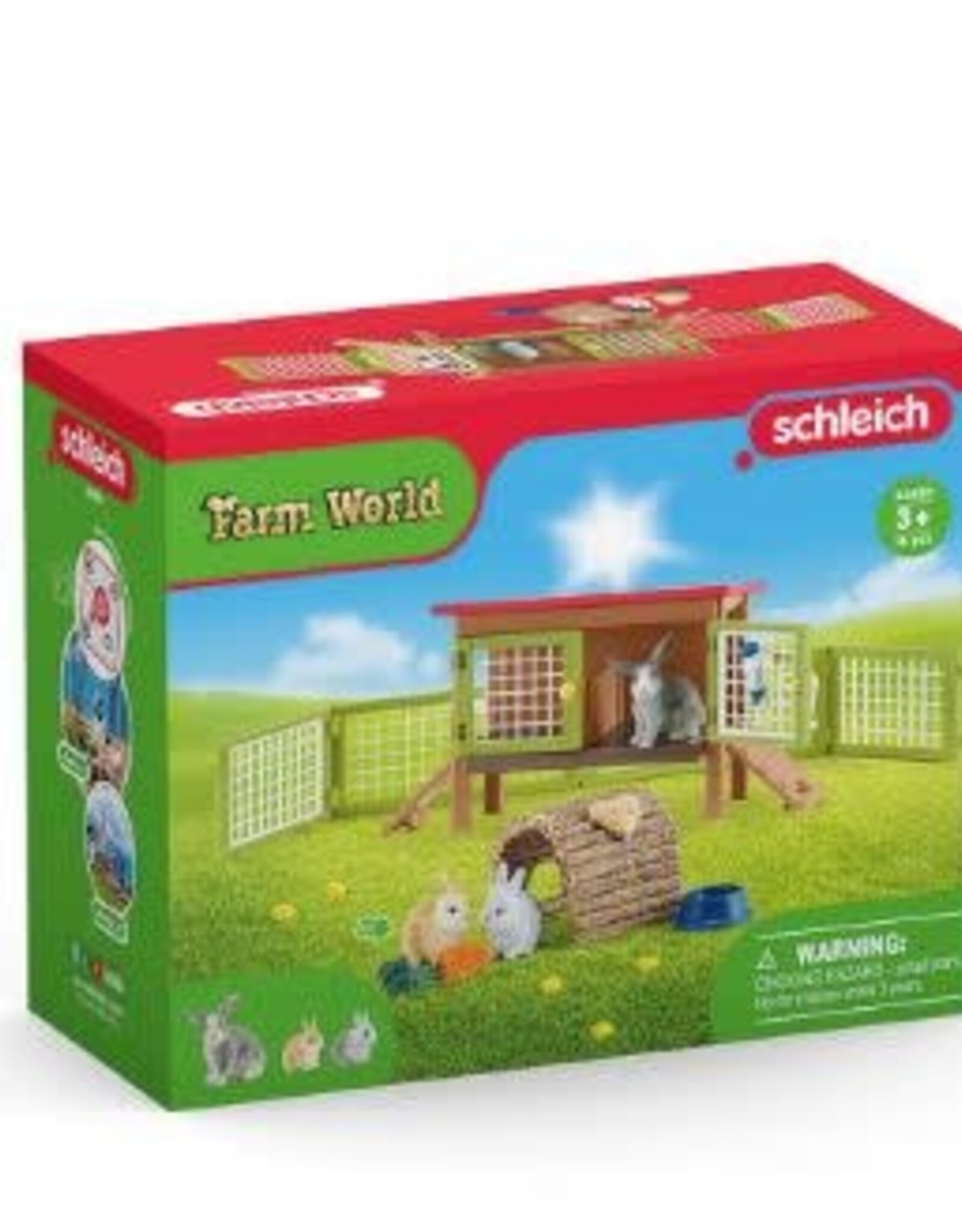Schleich Rabbit Hutch 42420