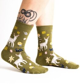 Sock It To Me WOMEN'S CREW - I SEE YOU OVER DEER
