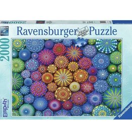 Ravensburger Radiating Rainbow Mandalas 2000pc RAV17134