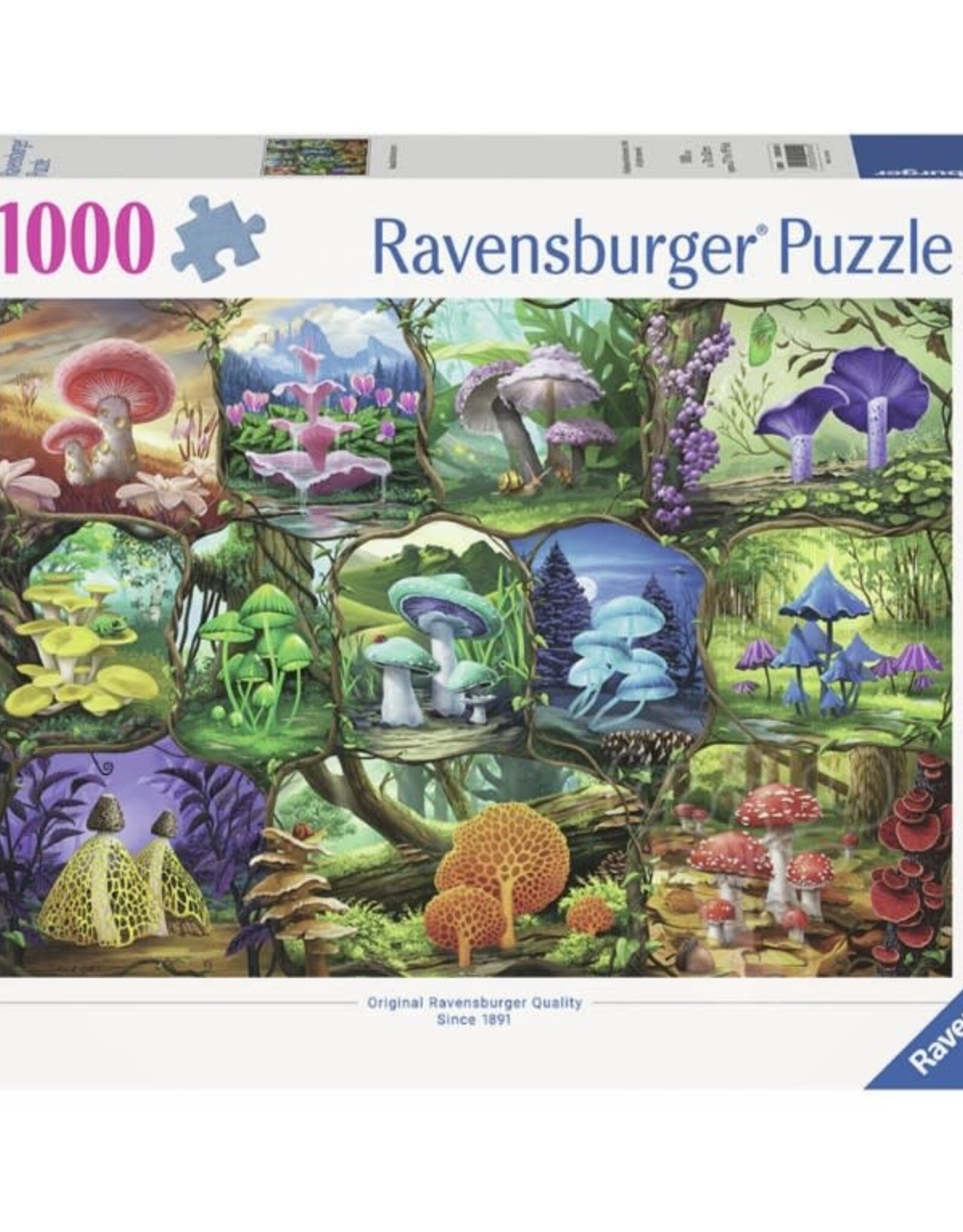 Ravensburger Beautiful Mushrooms 1000 pc Puzzle