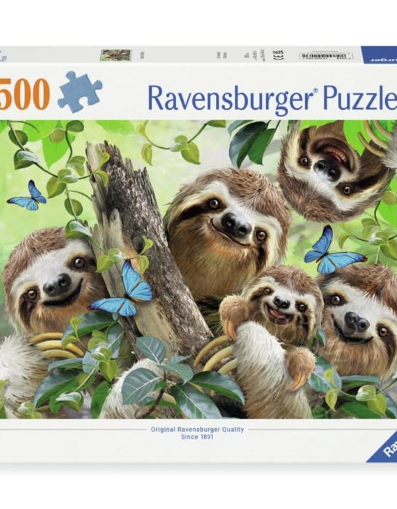 Ravensburger Sloth Selfie 500pc RAV12000203