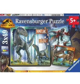 Ravensburger Jurassic World - Dominion 3 x 49 pc Puzzle