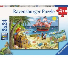 Ravensburger Pirates & Mermaids 2x24pc RAV05676