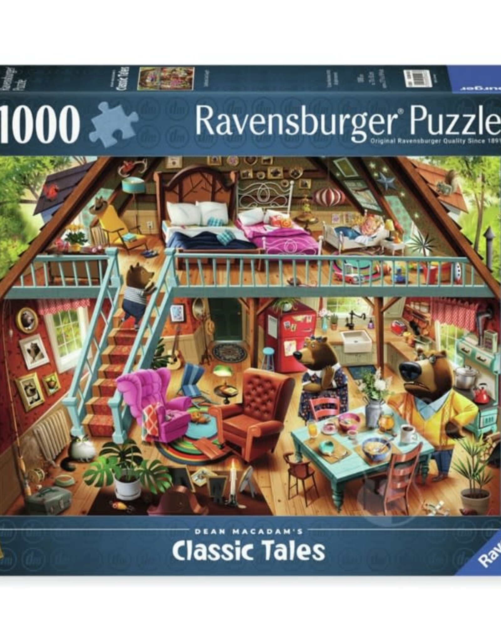 Ravensburger MacAdam Goldilocks Gets Caught 1000 pc Puzzle