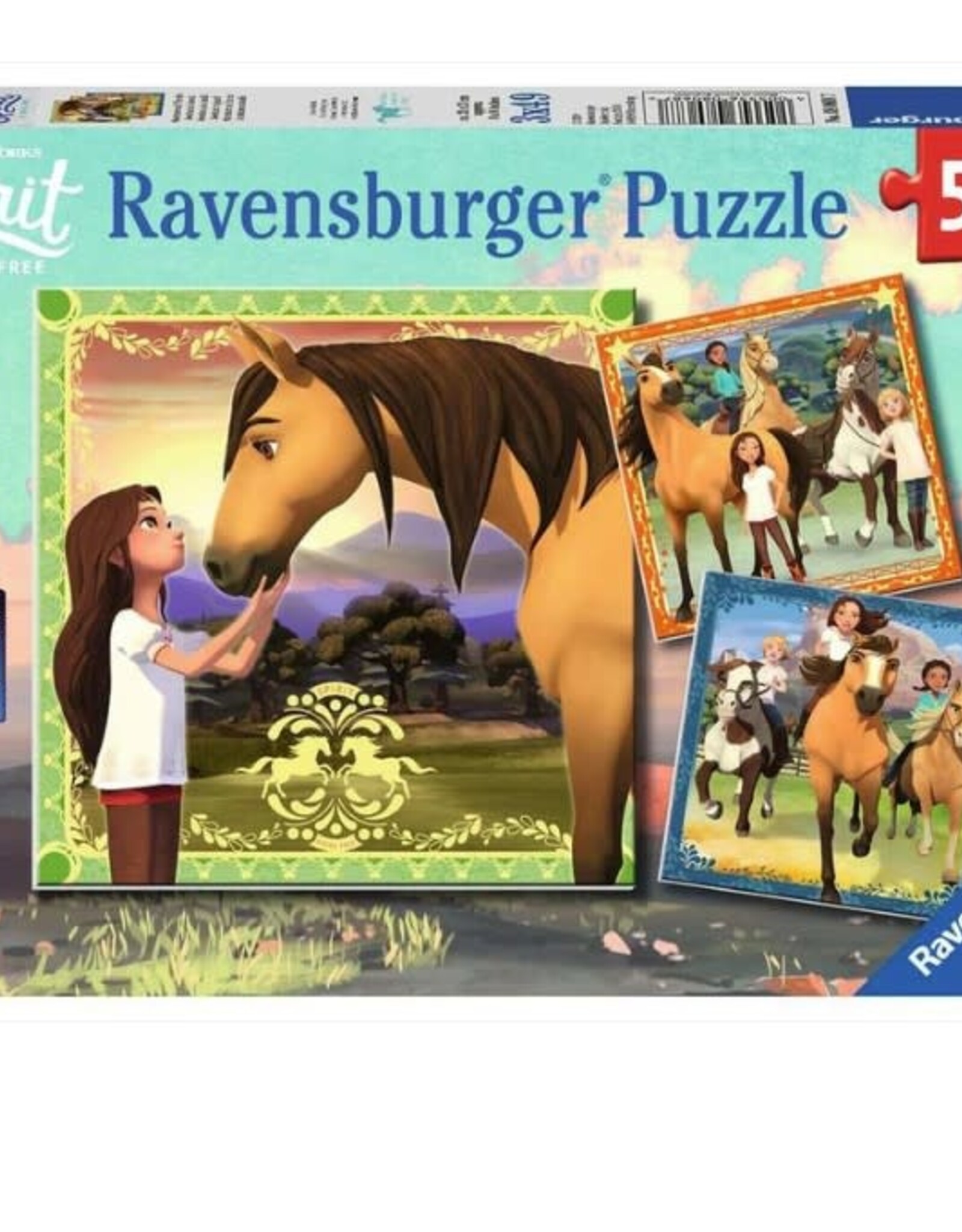 Ravensburger Spirit - Adventures on a Horse 3x49pc RAV08068