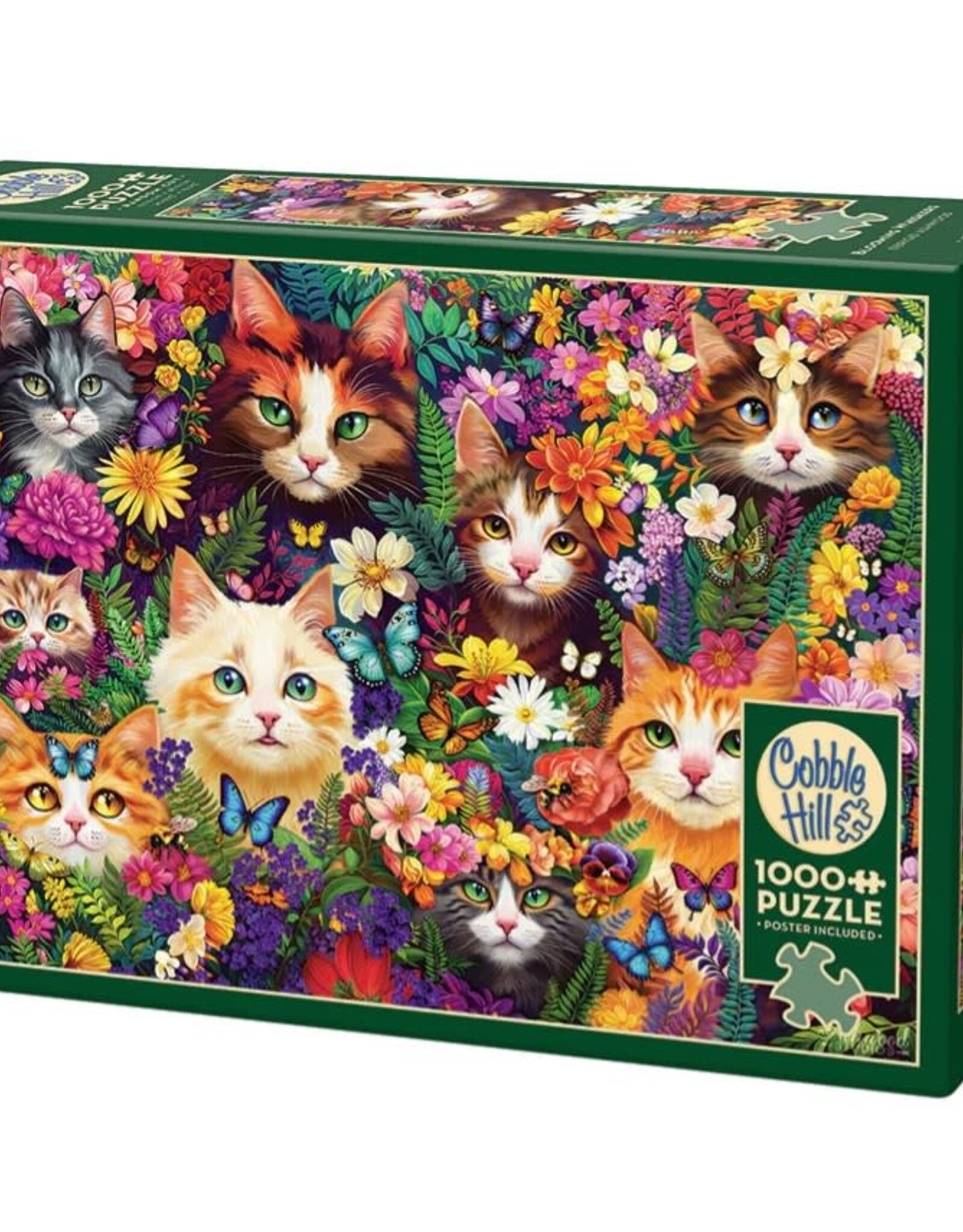 Cobble Hill Blooming Whiskers 1000pc CH40289