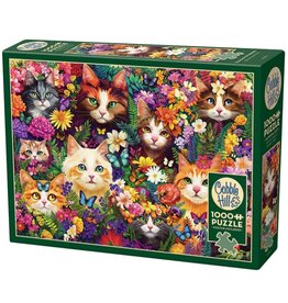 Cobble Hill Blooming Whiskers 1000pc CH40289
