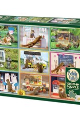 Cobble Hill Squirrels Around Town 1000pc