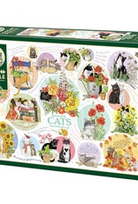 Cobble Hill Cat Thoughts 1000pc CH40298