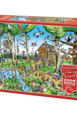 Cobble Hill DoodleTown - Birdwatcher's Paradise 1000pc