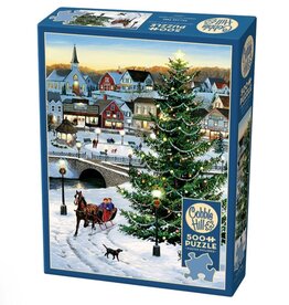 Cobble Hill Village Tree 500pc CH45092