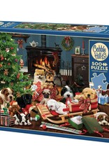 Cobble Hill Christmas Puppies 500pc CH45091