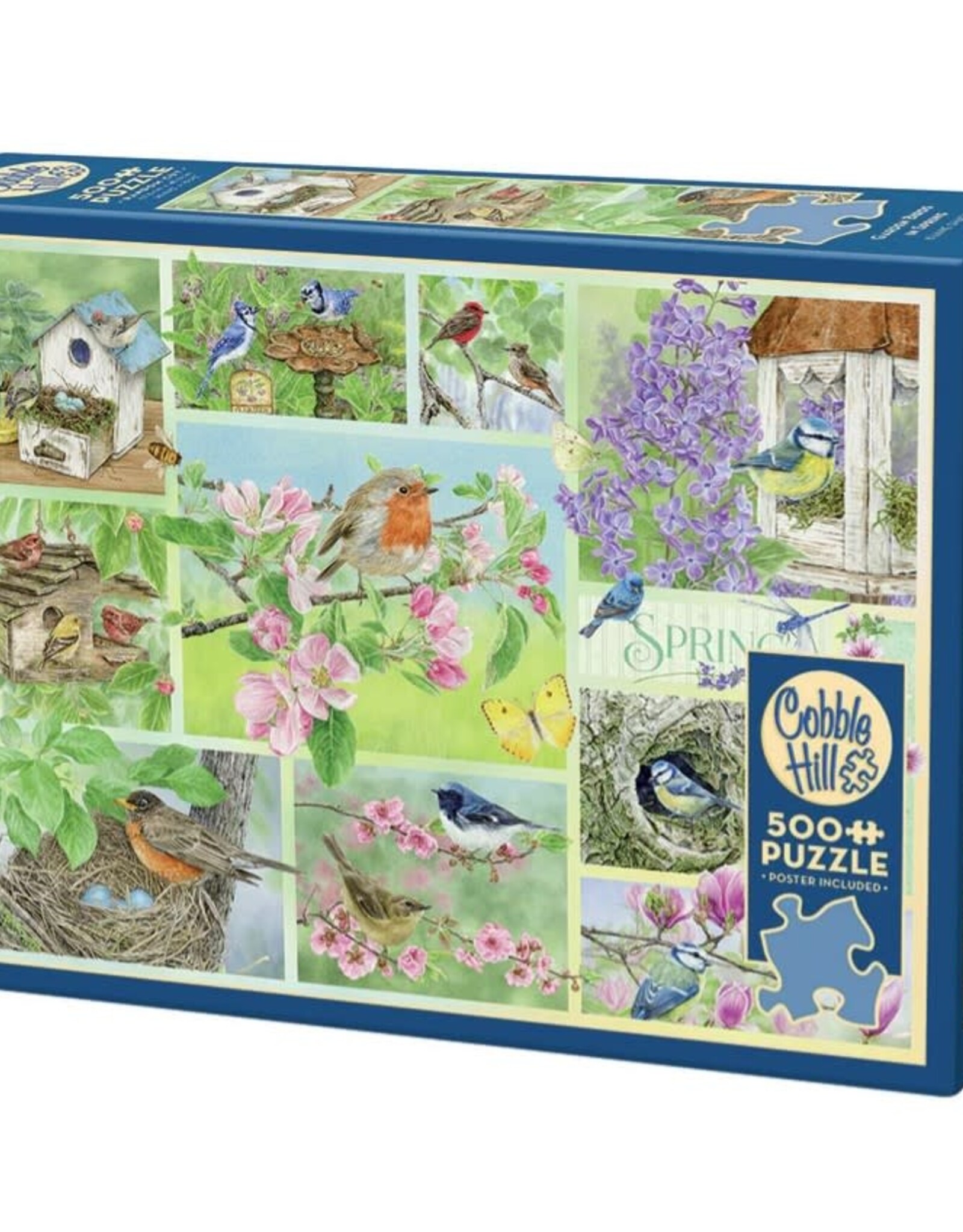Cobble Hill Garden Birds in Spring 500pc CH45101