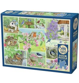 Cobble Hill Garden Birds in Spring 500pc CH45101