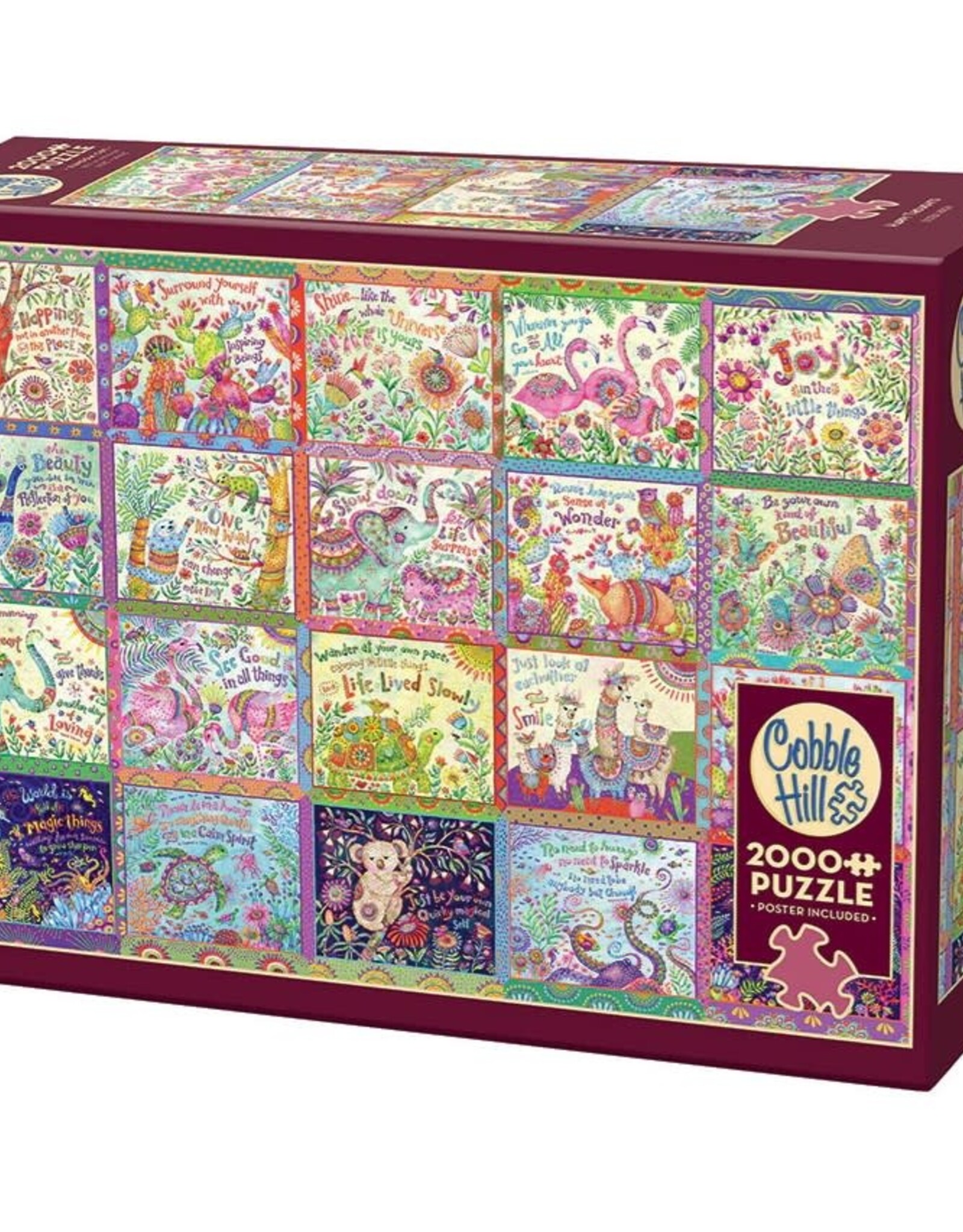 Cobble Hill Happy Thoughts 2000pc CH49023