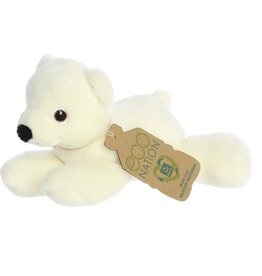 Aurora ECO NATION-ECO SOFTIES - POLAR BEAR 8"