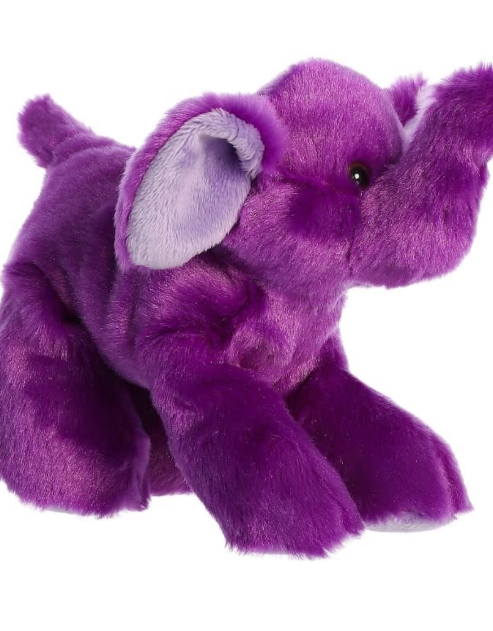 Aurora MINI FLOPSIE - VIOLET ELEPHANT 8"
