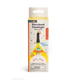 Kikkerland Space Stories Flashlight