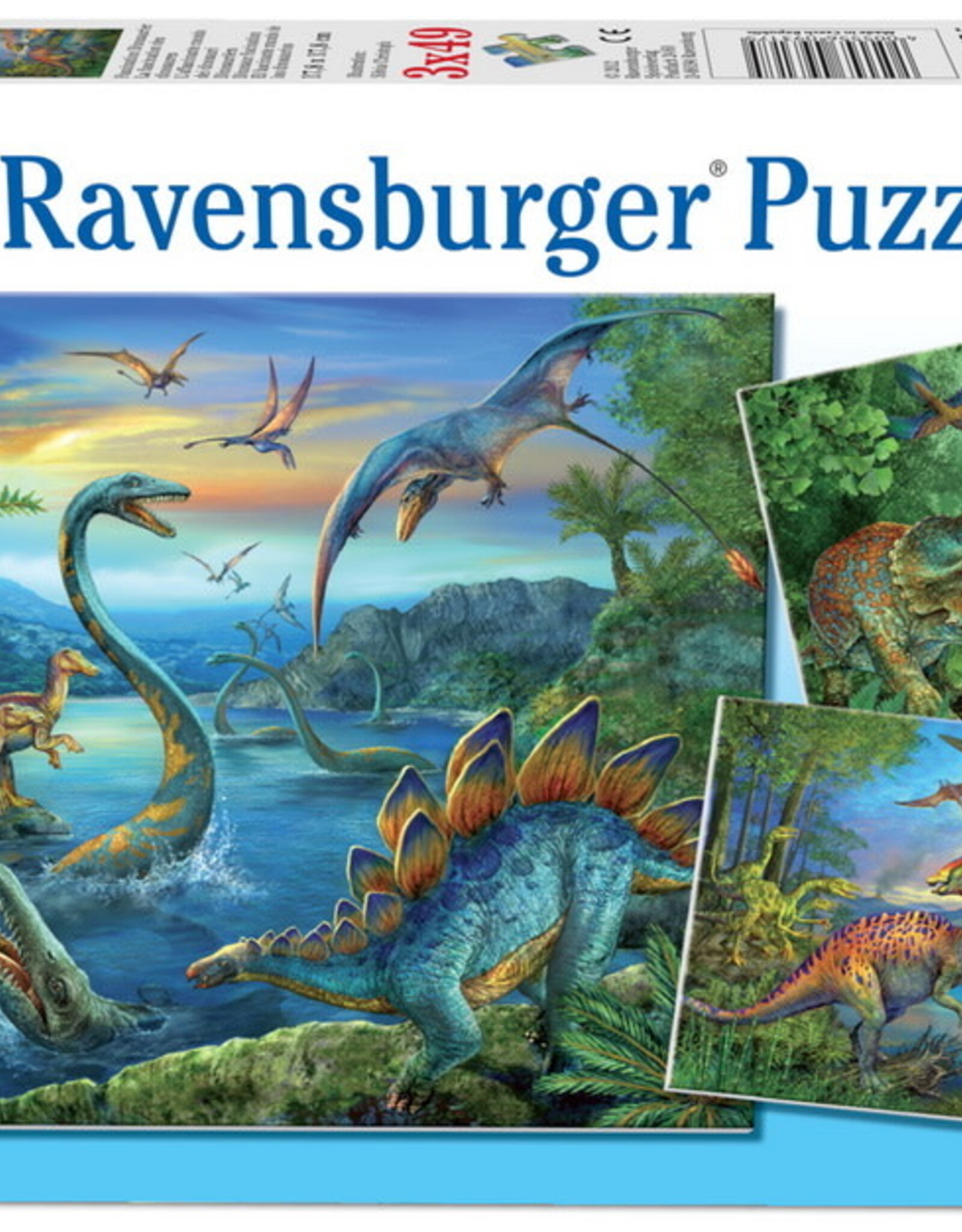 Ravensburger Dinosaur Fascination 3x49pc RAV09317