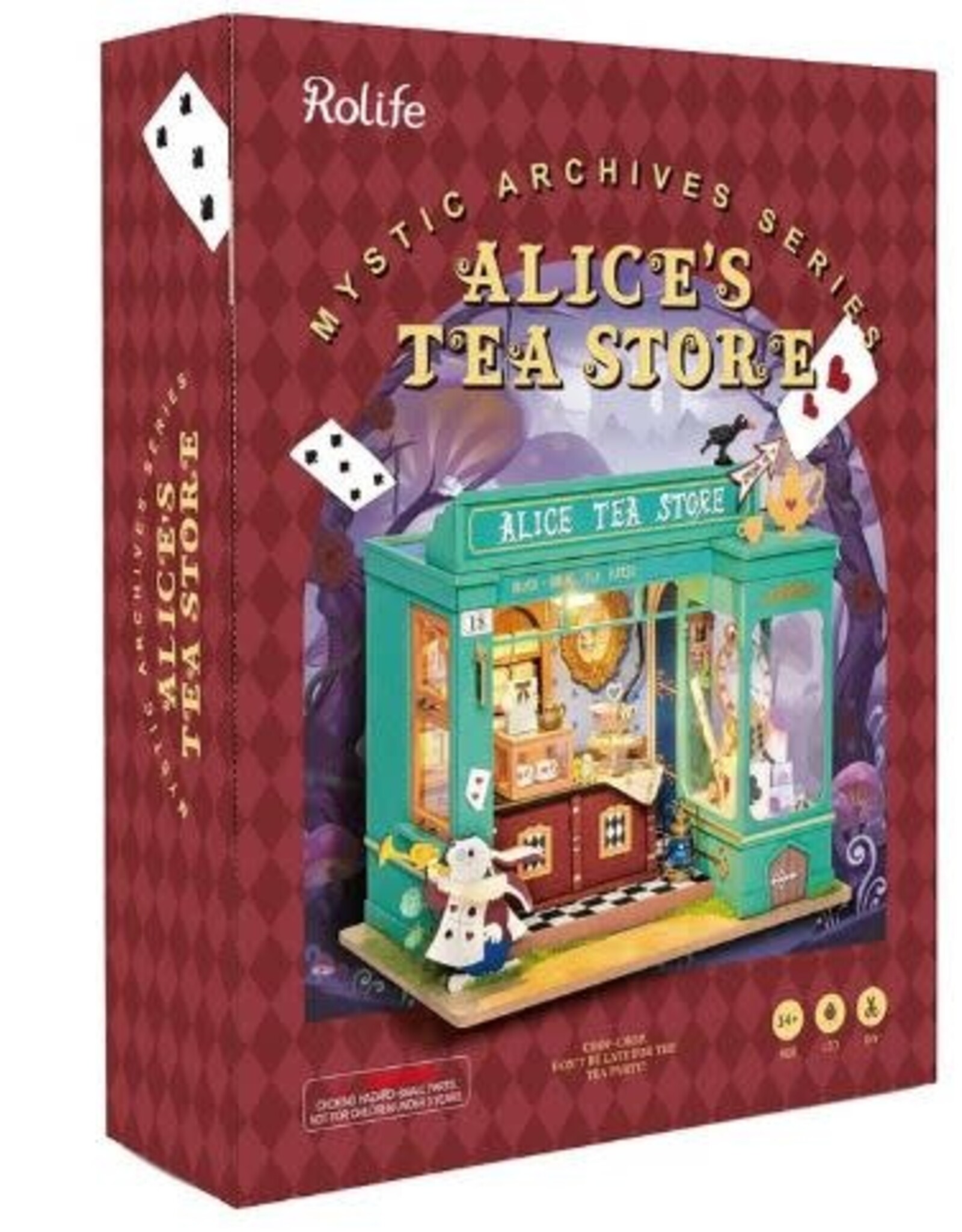 Robotime Alice's Tea Store