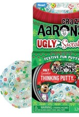 Crazy Aaron's Thinking Putty 4" Tin - Holiday - Ugly Sweater - Thinking Putty