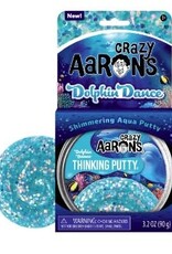 Crazy Aaron's Thinking Putty 4" THINKING PUTTY - DOLPHIN DANCE