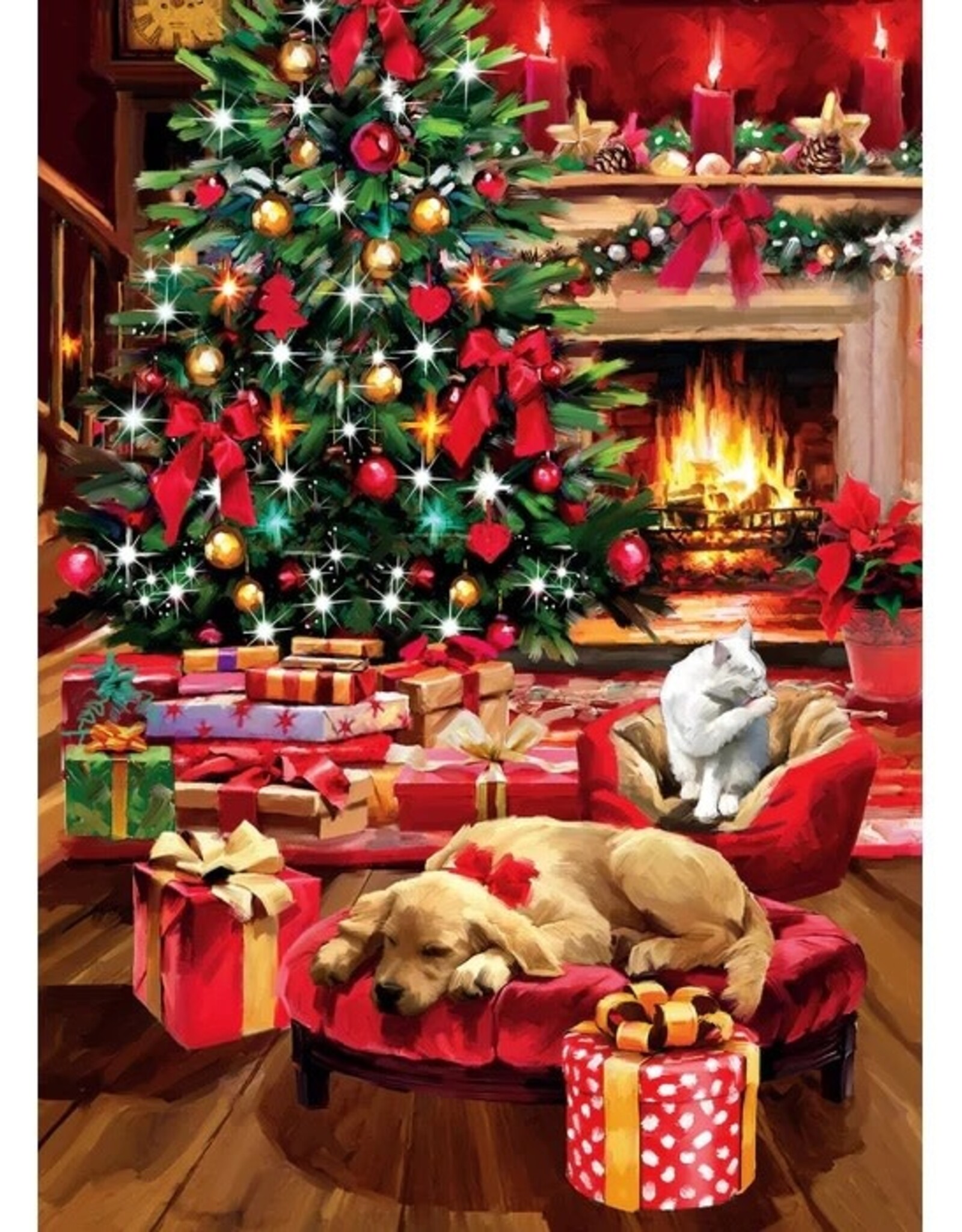 Clementoni Christmas By the Fire 1000pc