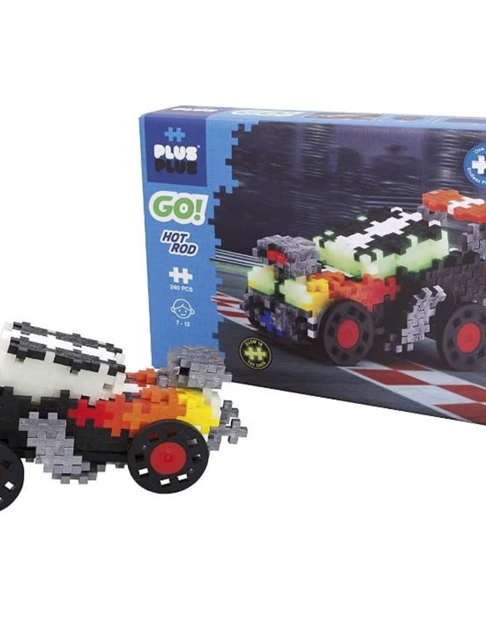 Plus Plus PLUS PLUS GO! - HOT ROD - 240pcs