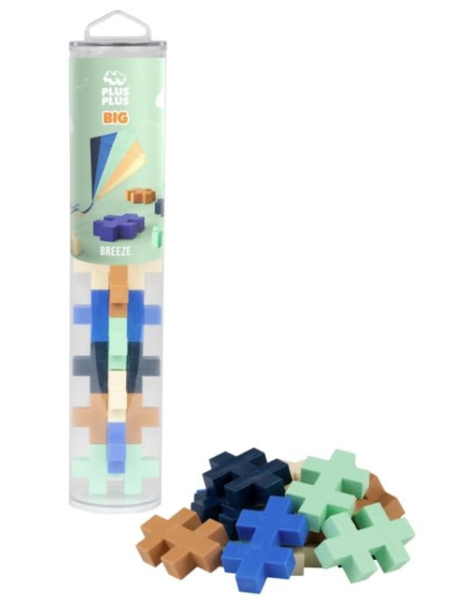 Plus Plus TUBE BIG - BREEZE - 15pcs