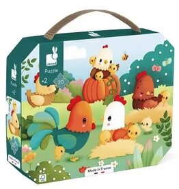 Janod WELCOME TO THE FARMYARD 20pc