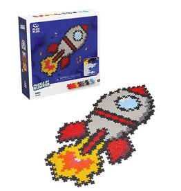 Plus Plus PLUS-PLUS PUZZLE BY NUMBER - ROCKET - 500pcs