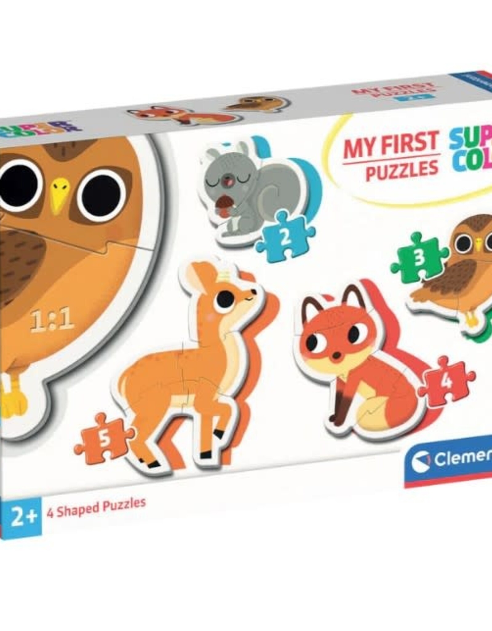 Pierre Belvedere MY FIRST PUZZLES- FOREST ANIMALS