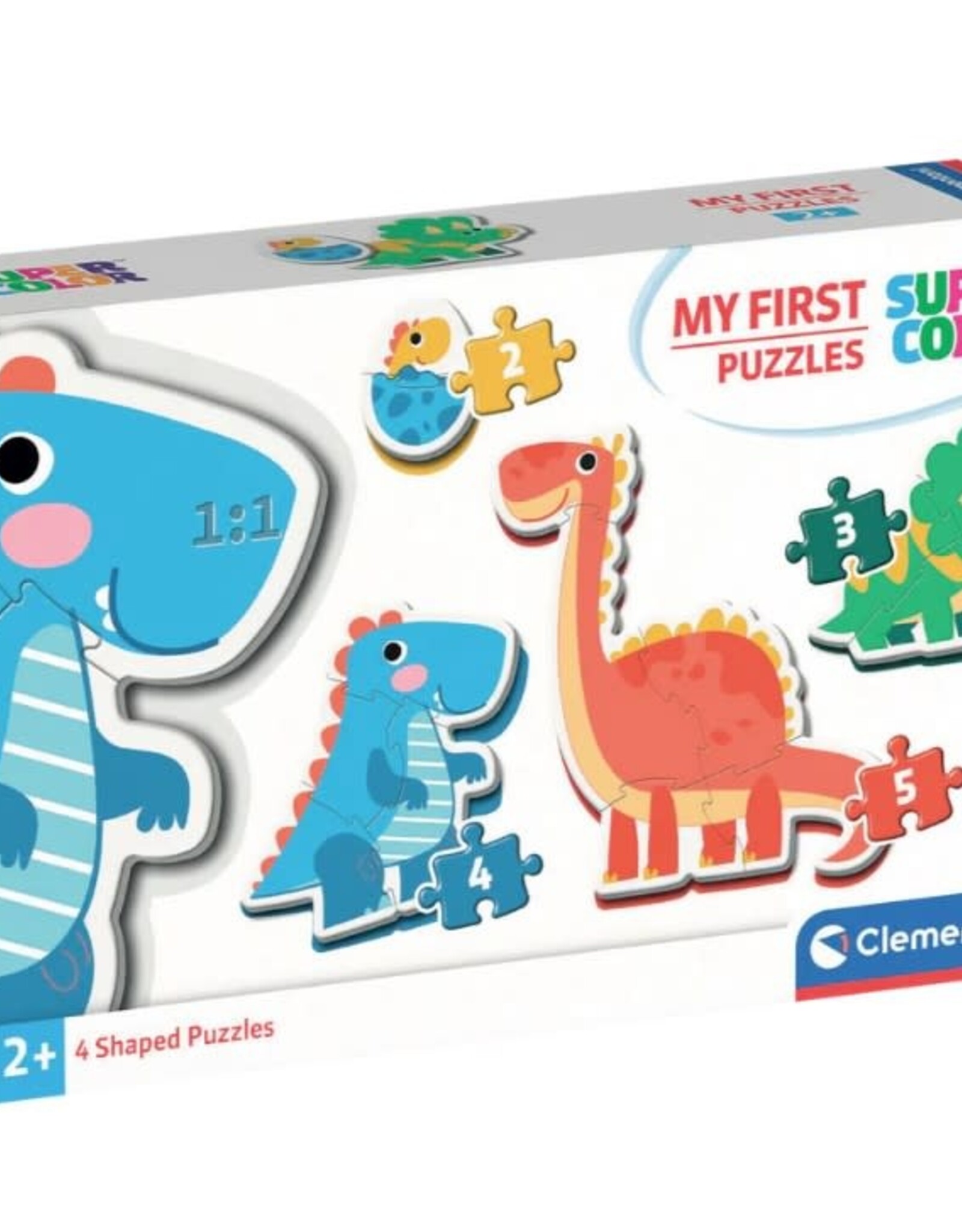 Pierre Belvedere MY FIRST PUZZLES- DINOSAURS