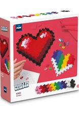 Plus Plus PLUS-PLUS PUZZLE BY NUMBER - HEARTS - 250pcs