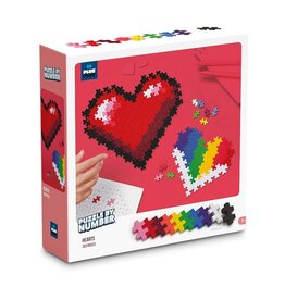 Plus Plus PLUS-PLUS PUZZLE BY NUMBER - HEARTS - 250pcs