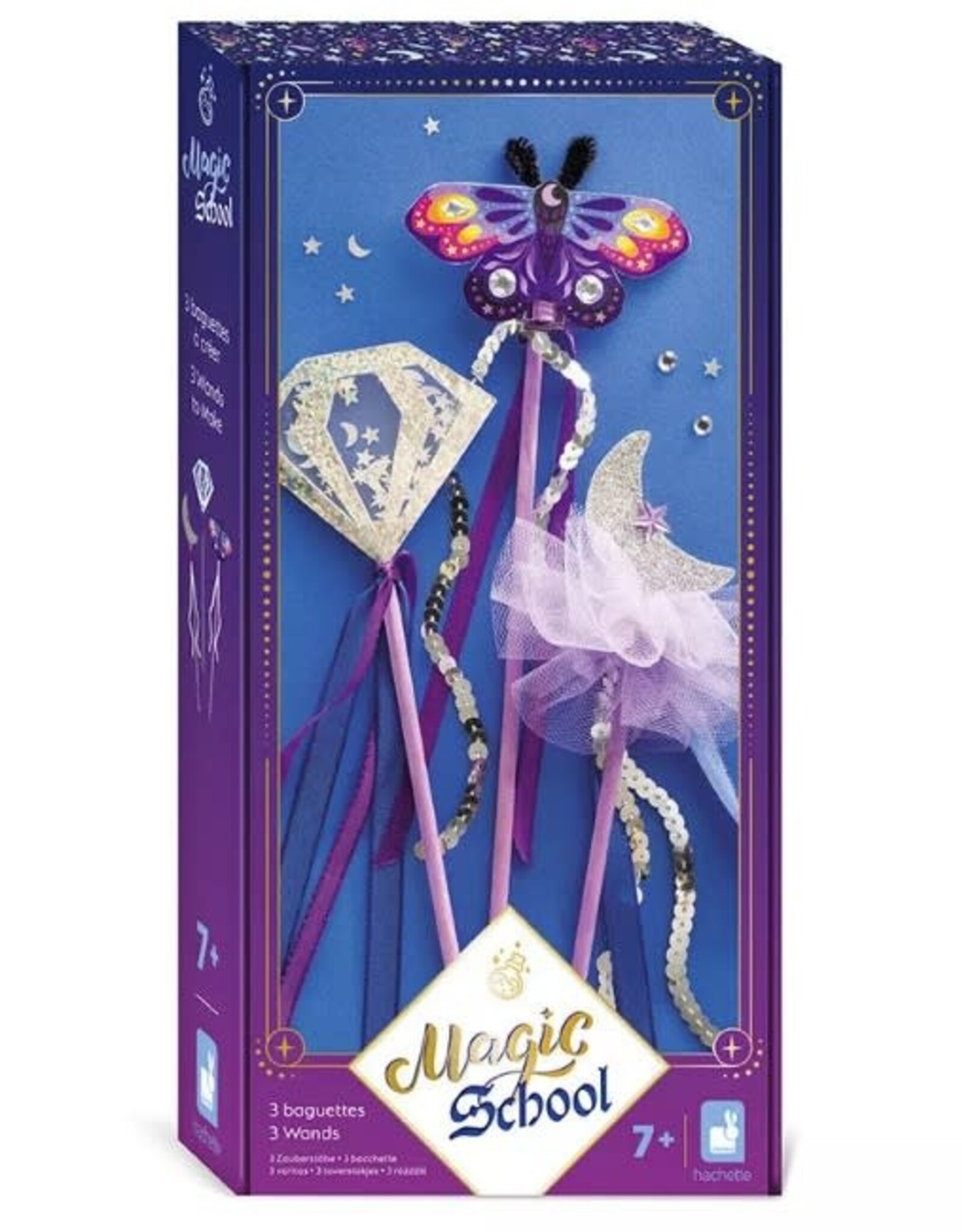 Janod MAGIC SCHOOL- 3 WANDS TO MAKE