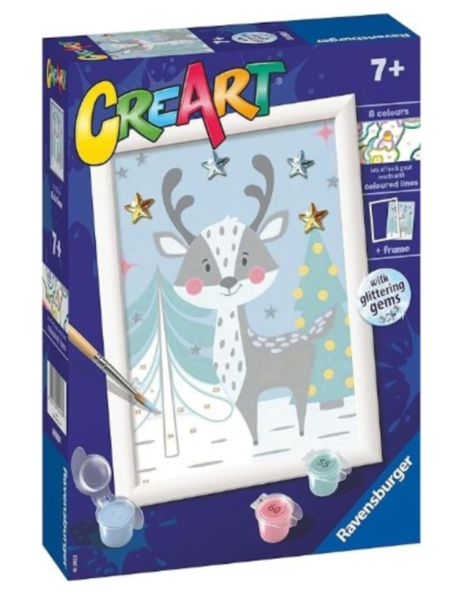 Ravensburger CreArt - Cute Deer 12cm x 18cm