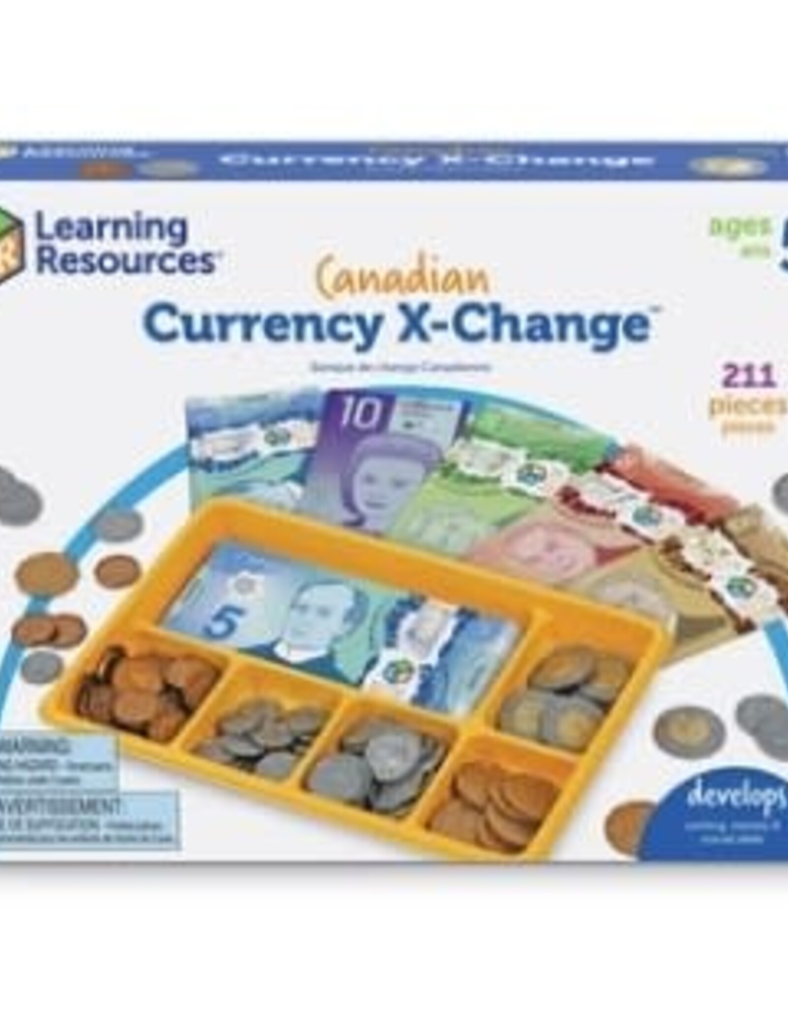 Learning Resources Canadian Currency X-Change Activity Set