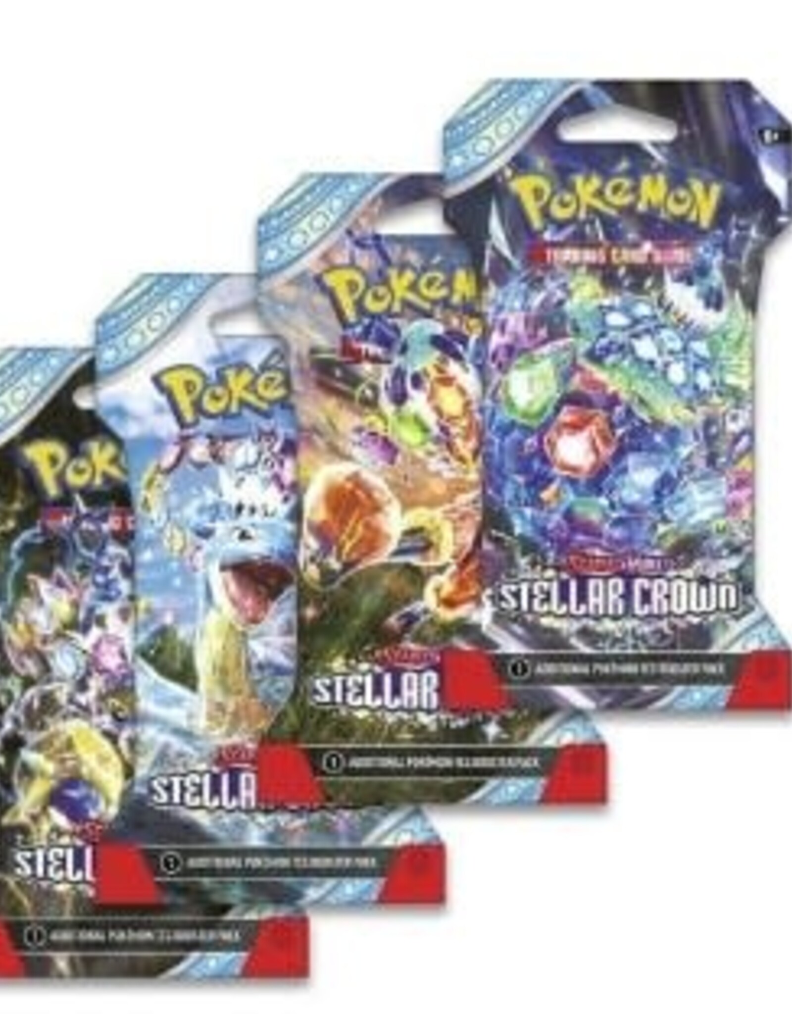 Pokemon Pokemon SV7 Stellar Crown Pack (Sleeved) Asst.