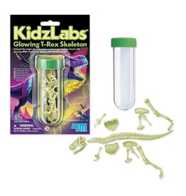 4M KIDZLABS GLOWING T-REX SKELETON
