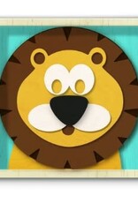 BeginAgain Paint & Stack Puzzlers - Lion