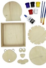 BeginAgain Paint & Stack Puzzlers - Lion
